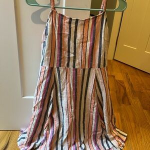 No name brand size small striped sundress